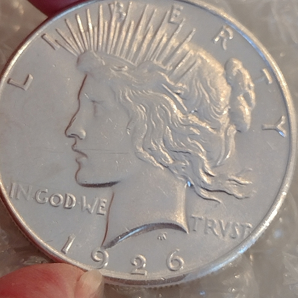 AU/BU 1926 PEACE DOLLAR